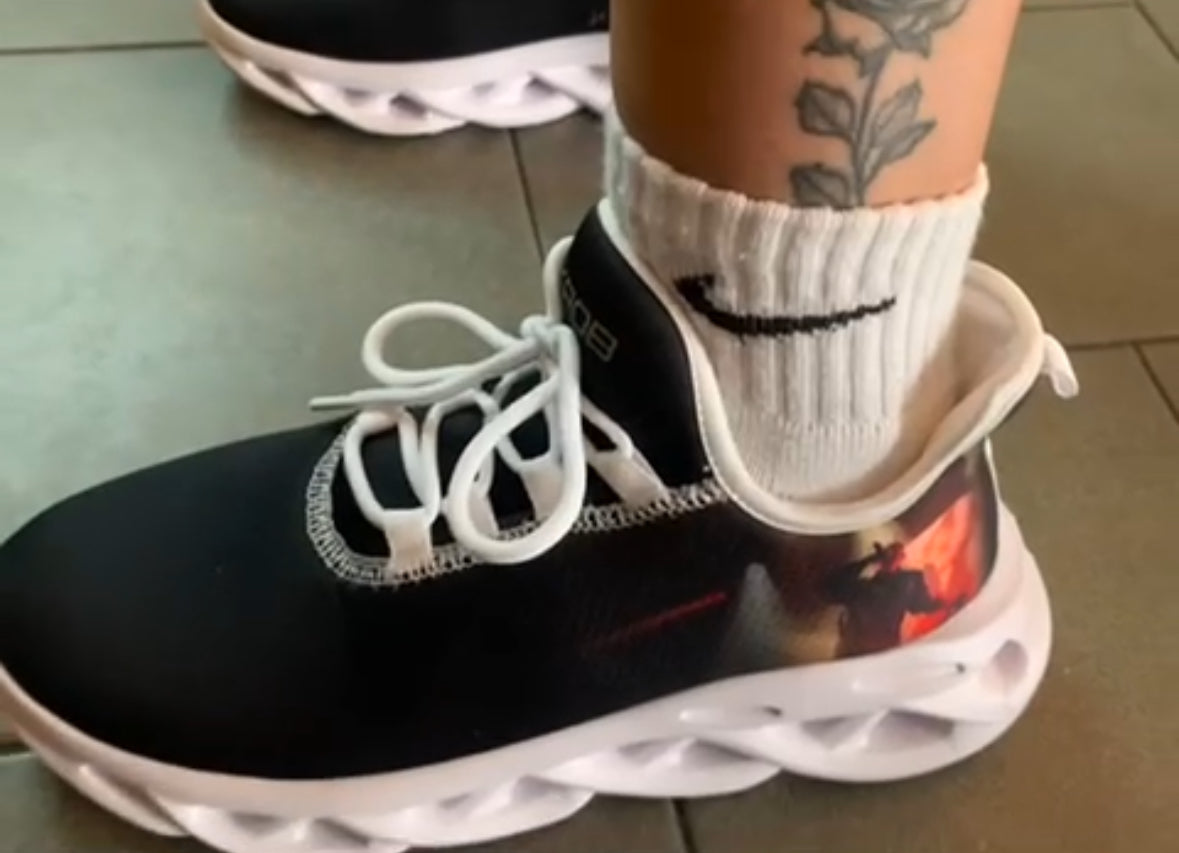 YOUR CUSTOM SHOES JUST THE WAY YOU LIKE IT (Send us your images by email and we will personalize them on your shoes)