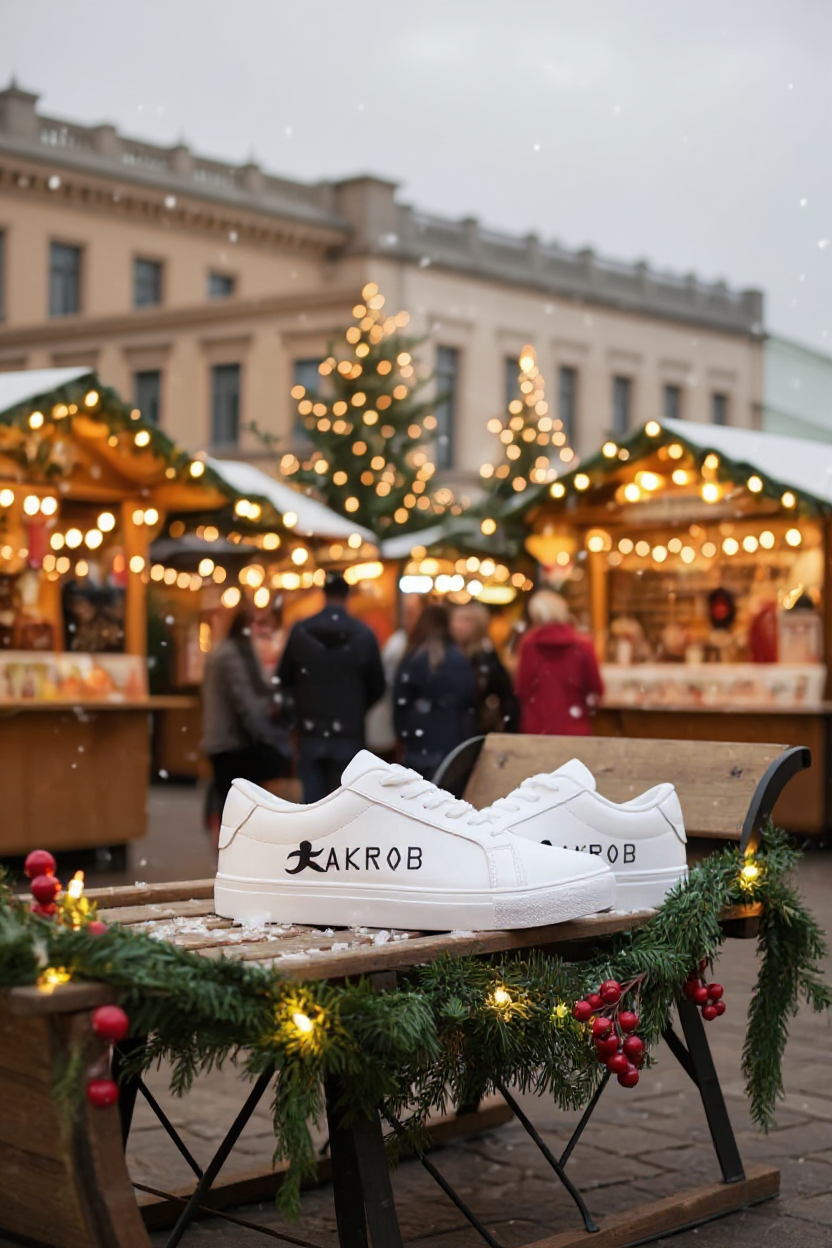 AKROB white and black